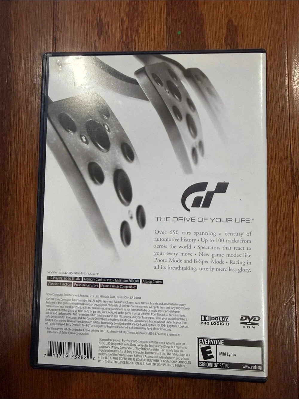 Gran Turismo 4 PS2 Black Label Complete Racing Simulator Game